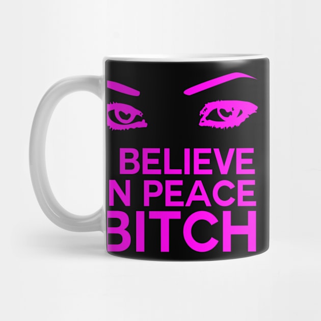 I Believe In Peace - Pink by damonthead